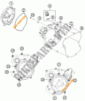 KOPPELINGS DEKSEL voor KTM 65 SX 2012