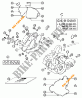 CARTERDELEN voor KTM 65 SX 2002