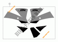 STICKERS voor KTM 65 SX 2002