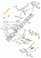 FRAME voor KTM 65 SX 2001