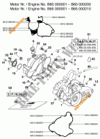 CARTERDELEN voor KTM 60 SX 2000