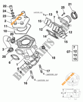 CILINDER voor KTM 60 SX 2000