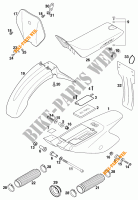 PLASTIC voor KTM 50 SX JUNIOR 2000