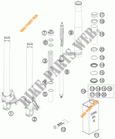 VOORVORK (ONDERDELEN) voor KTM 990 SUPER DUKE R 2012