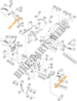 FRAME voor KTM 390 DUKE ORANGE - CKD 2020