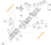 EVAPORATIVE CANISTER voor KTM 390 DUKE WHITE - B.D. 2019