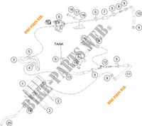 EVAPORATIVE CANISTER voor KTM 250 DUKE ORANGE NO ABS 2020