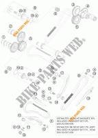 DISTRIBUTIERIEM voor KTM 990 SUPER DUKE BLACK 2009