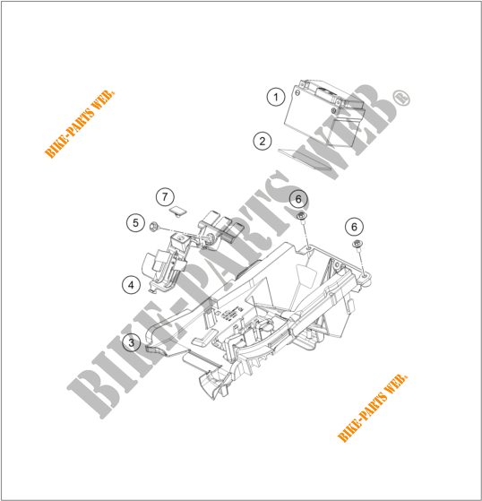 BATTERIA voor KTM 350 EXC-F SIX DAYS 2020