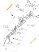 KOPLAMP / ACHTERLICHT voor KTM 390 DUKE SILVER 2021