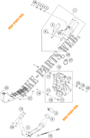 UITLAAT voor KTM 390 DUKE SILVER - B.D. 2021
