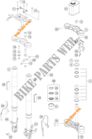 VOORVORK / T STUK voor KTM 390 DUKE WHITE 2021