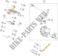 GASKLEP HUIS voor KTM 390 DUKE SILVER - CKD 2021