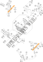 KOELSYSTEEM voor KTM 390 DUKE SILVER - CKD 2021