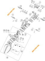 KOPLAMP / ACHTERLICHT voor KTM 390 DUKE SILVER - CKD 2021