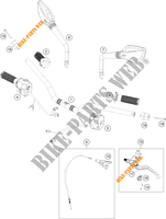 STUUR / BESTURING voor KTM 390 DUKE SILVER - CKD 2021
