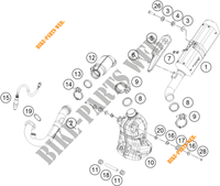 UITLAAT voor KTM 390 DUKE SILVER - CKD 2021