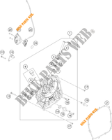 KOPPELINGS DEKSEL voor KTM 390 DUKE SILVER - B.D. 2021