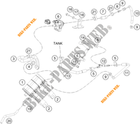 EVAPORATIVE CANISTER voor KTM 390 DUKE WHITE - B.D. 2021