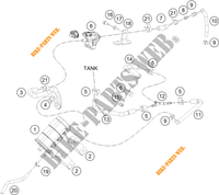EVAPORATIVE CANISTER voor KTM 390 DUKE SILVER - B.D. 2021