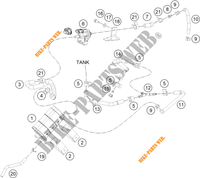 EVAPORATIVE CANISTER voor KTM 390 DUKE SILVER - B.D. 2021