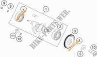 BALANSAS voor KTM 390 DUKE WHITE 2021