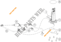 BENZINEPOMP voor KTM 390 DUKE WHITE 2021
