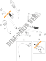 STUUR / BESTURING voor KTM 390 DUKE SILVER 2021