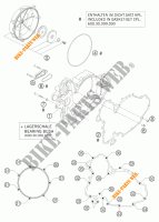 KOPPELINGS DEKSEL voor KTM 990 SUPER DUKE ORANGE 2007
