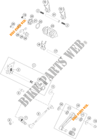 SCHAKEL MECHANISME voor KTM 200 DUKE ORANGE ABS - CKD 2020
