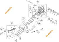 UITLAAT voor KTM 200 DUKE ORANGE ABS - CKD 2020