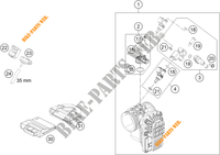 GASKLEP HUIS voor KTM 690 ENDURO R 2021