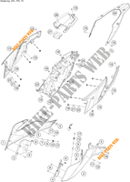 ZIJKAPPEN voor KTM 250 ADVENTURE ORANGE - IKD 2021