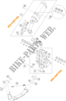 UITLAAT voor KTM 390 ADVENTURE WHITE - B.D. 2021
