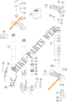 VOORVORK / T STUK voor KTM 390 ADVENTURE WHITE - B.D. 2021