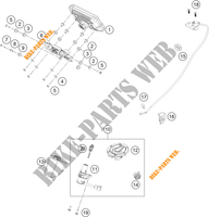 CONTACTSCHAKELAAR voor KTM 390 ADVENTURE ORANGE - B.D. 2021