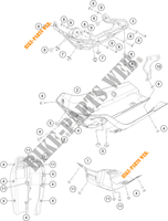 DEKSEL voor KTM 390 ADVENTURE ORANGE - IKD 2021