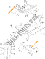 DEKSEL voor KTM 390 ADVENTURE WHITE - IKD 2021