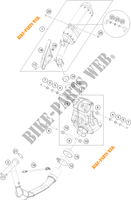 UITLAAT voor KTM 390 ADVENTURE WHITE - B.D. 2021
