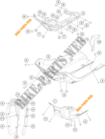 DEKSEL voor KTM 390 ADVENTURE WHITE 2020