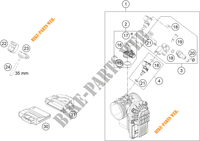 GASKLEP HUIS voor KTM 690 SMC R 2021