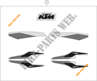 STICKERS voor KTM 50 SX MINI 2021
