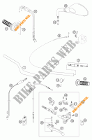 STUUR / BESTURING voor KTM 640 DUKE II YELLOW 2004