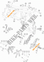 FRAME voor KTM 1290 SUPER DUKE GT ORANGE ABS 2016