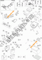 KABELBOOM voor KTM 1290 SUPER DUKE GT ORANGE ABS 2016