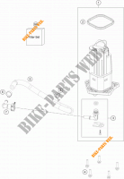 BENZINEPOMP voor KTM 790 DUKE BLACK L 35KW A2 2018
