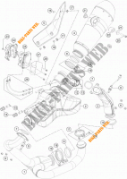 UITLAAT voor KTM 1290 SUPER DUKE GT ORANGE ABS 2016