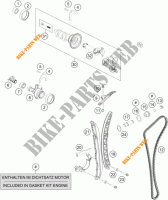 DISTRIBUTIERIEM voor KTM 690 DUKE ORANGE ABS 2016