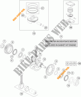 KRUKAS / ZUIGER voor KTM 690 SMC R 2023
