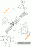 DYNAMO voor KTM 690 DUKE WHITE ABS 2016
